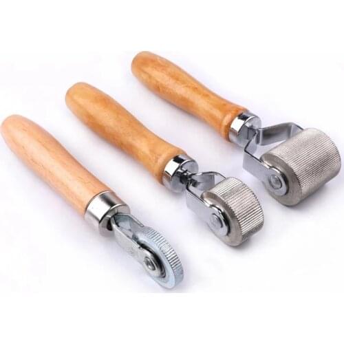 Car Tire Repair Kit Roller Auto Patch Roller Motorcycle Wheel Repair With Wooden Handle Tire Repairing Tool For Cars Accessories