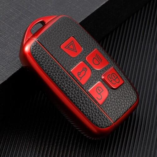New TPU Car Key Case For Land Rover Range Rover Sport A9 Discovery 2 3 4 Sport For Jaguar XF A8 A9 X8 XE XF XFL Remote Cover