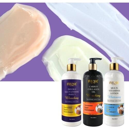 AILKE Super Bleaching And Dark Spot Remove Body Lotion Suitable For Face And Body Women Whitening Moisturizing Skin Care Cream
