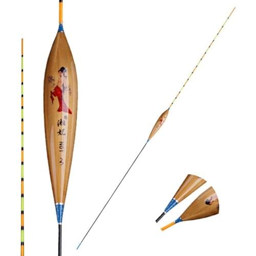 Superb Quality Fishing Floats Light Weighted Reed Pesca Vertical Boya Long Tail Bobber Shallow Water Fishing Tackle Accessories