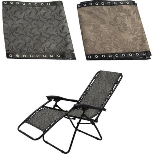 Recliner Mesh Cloth Cover Lounger Cushion Breathable Folding Cover For Home Garden Beach Accessories