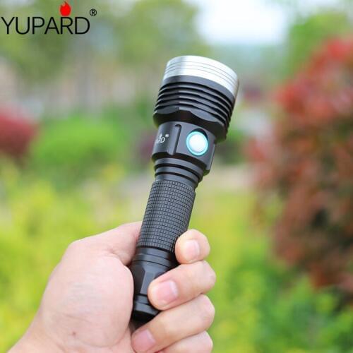 SST20 LED Multifunctional Emergency Flashight USB Charging Waterproof Lamp Handy Torch Tactical Hunting Flashlight+18650 batter