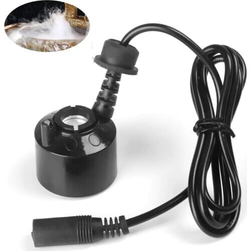 2020 Ultrasonic Mini Air Humidifier Air dampener Fountain Pond Atomizer Quiet Mist Maker Outdoor Garden Water Sprayer Tool