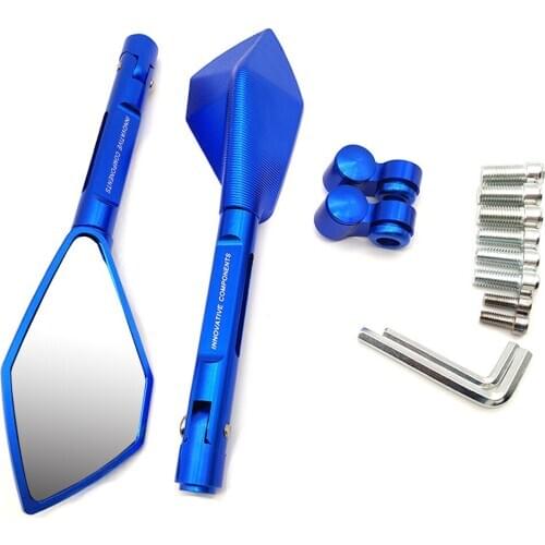 For Suzuki GSR750 GSXS750 GSXR600 GSXR750 RM85 RM125 Universal Motorcycle Mirror Rearview Side Mirrors Motorbike Accessories