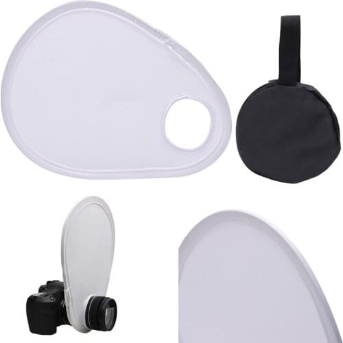 Universal Folding Photography Flash Lens Diffuser Reflector For DSLR SLR Camera