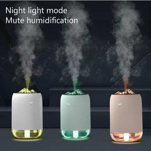 Xiaomi USB magic flame humidifier new creative mini car office desktop disinfection fragrance Mini humidifier