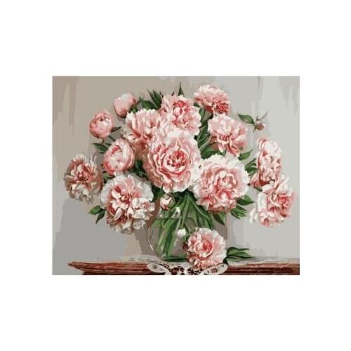 YIKEE 3d Flowers Diamond Painting Diamond Embroidery Full Square Rhinestones DIY Diamonds Mosaic Hobby k645