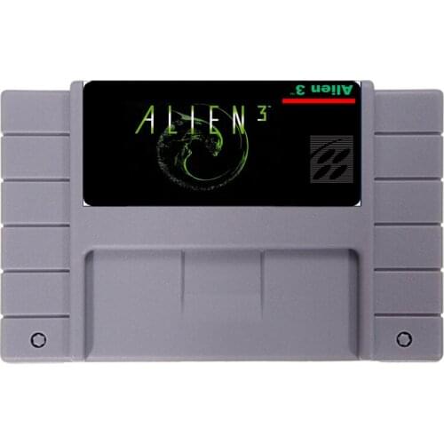 Alien 3 16 bit NTSC Big Gray Game Card For USA Version Game Player