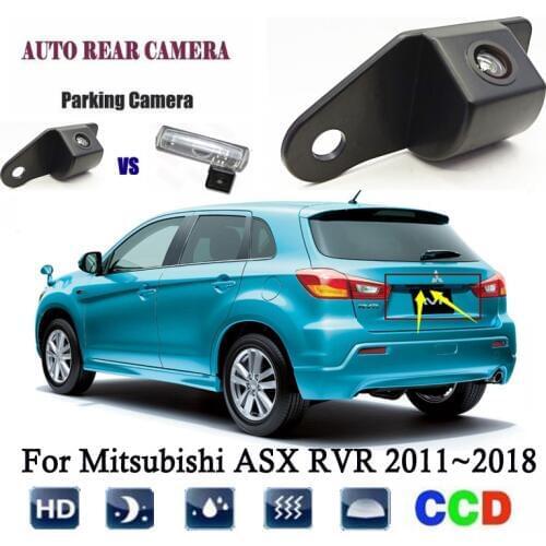 Car rear camera For Mitsubishi ASX RVR 2011~2018 original Reserved hole CCD Night Vision Backup camera/Car rear camera