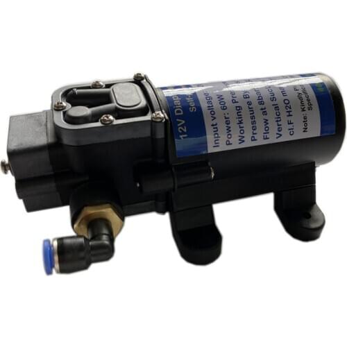 H38 Back-flow 60W Electric water pump 12V 5.5L/min Water Film Pump Self-priming for Mist Cooling System