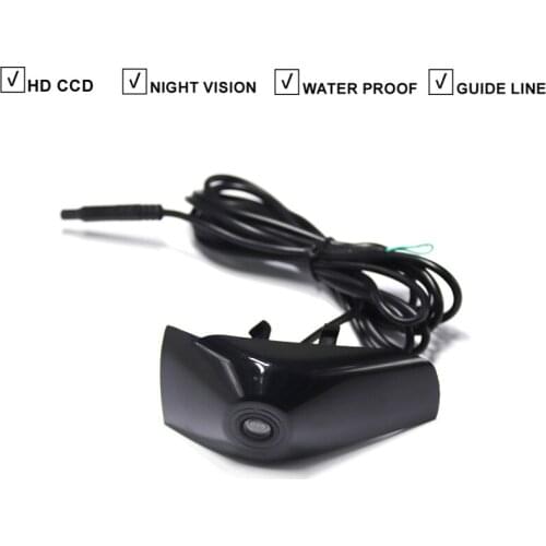 HD CCD Car Front View Camera For Toyota Camry 2018 Vehicle Camera Night Vision Waterproof Logo Embedded Side View Wide Angle