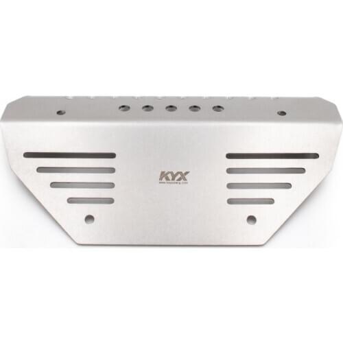 KYX Racing Stainless Steel Frame Protector Chassis Guard Board for 1/10 Rc Crawler Car Traxxas 6x6 TRX-6 TRX6 G63 G500