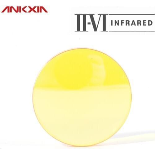 CO2 Laser Focus Len USA CVD ZnSe CO2 Focus Lens D12 15 18 19.05 20 F 38.1 50.8 63.5 76.2 101.6mm For Engraving Cutting Machine