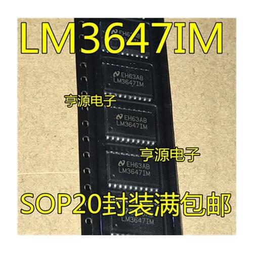 LM3647IM LM3647IMX SOP-20 LM3647 LM36471M