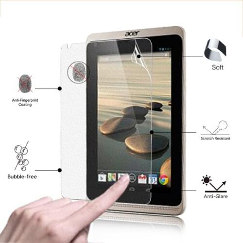BEST Anti-Glare Matte protective Film For Acer Iconia B1-721 7.0" tablet pc Anti-Fingerprint Screen Protector films in store