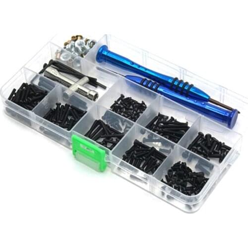 M2 M2.5 M3 Screws Fastener Kit Cross Sleeve Hex Wrench Swing Arm Pin for WLtoys 12423 12428 1/12 RC Car Spare Parts