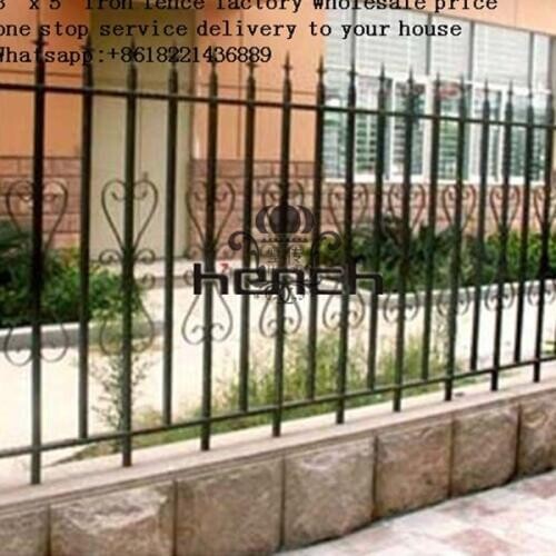 Hench 100% handmade forged custom designs concrete fence panels