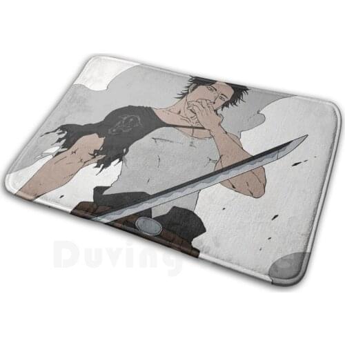 Sukehiro Yami Soft Non-Slip Mat Rug Carpet Cushion Black Clover Japanese Anime Manga Grimoire Asta Yuno Noelle Yami