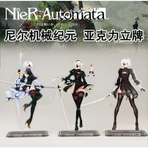 NieR:Automata Game YoRHa No. 2 Type B 2B Game Acrylic Stand Figure Model Plate Decoration Cosplay Gifts