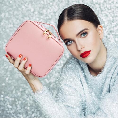 2021 New Fashion Female Multifunction Travel Cosmetic Bag Women Toiletries Organizer Waterproof Female Storage Make Up Cases