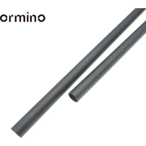 Ormino 2PCS 15mm X 12mm Carbon Fiber Tube Drone Quadcopter Frame arm Landing Gear Rc Drone kit Multicopter 15X12X500mm tube