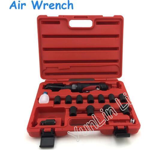 Air Wrench Pneumatic Wrench Pneumatic Ratchet Wrench Portable Tool Set