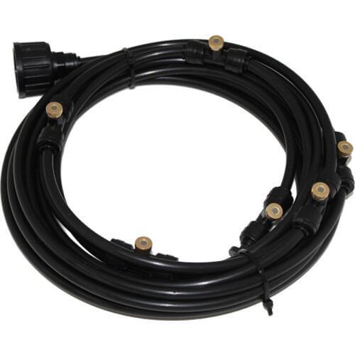 T018 Freeshipping low pressure patio misting cooling system (with 6pcs misting jets included)