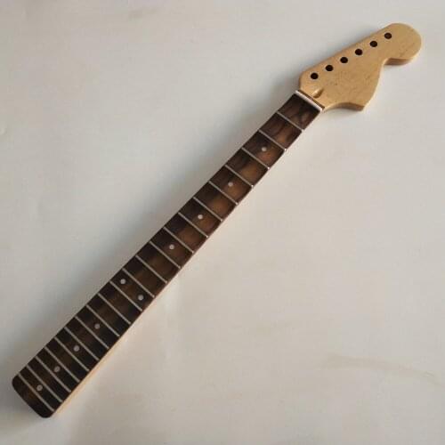 1PCS Fretless rosewood fingerboard Maple 20 Fret Bass Guitar Neck Parts Replacment