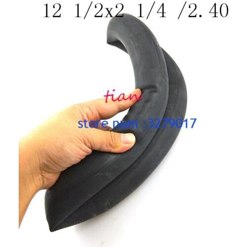 12 1/2 2 1/4/2.40 Right Angle Valve Stem Inner Tube fits gas and electric scooters e-Bike Mini Mini dirt bike 12.5x12.75/2.40