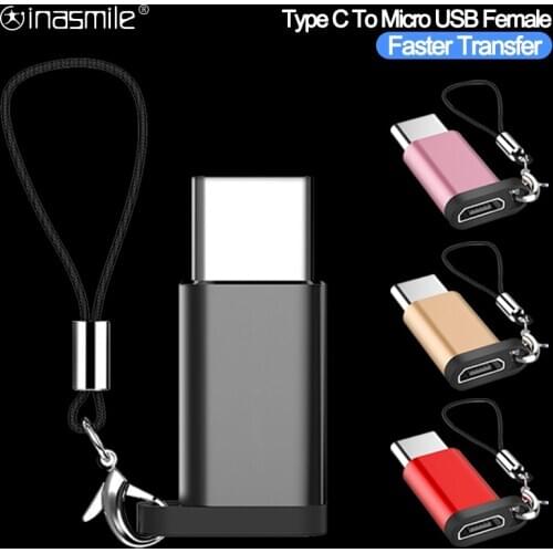 4 Sets Type C to Micro usb cable Type C To USB 3.0 OTG Adapter Charging Cable for MacbookPro Xiaomi Huawei Samsung phone charger