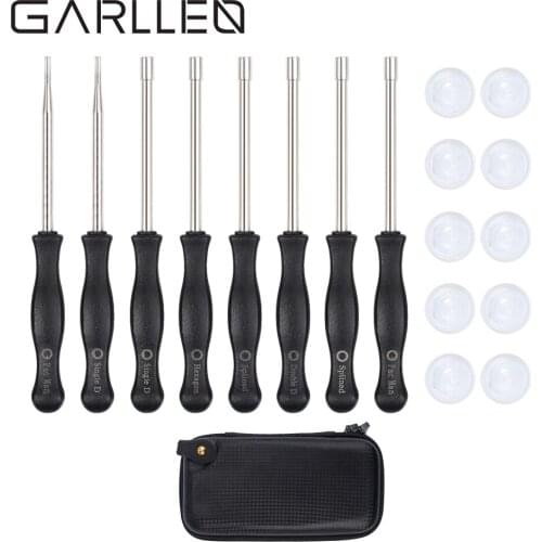 8Pcs Professional Screwdrivers Set Carburetor Adjustment Socket Kits Pac Man Single D Double D Hex Teeth Splined Stainless Steel