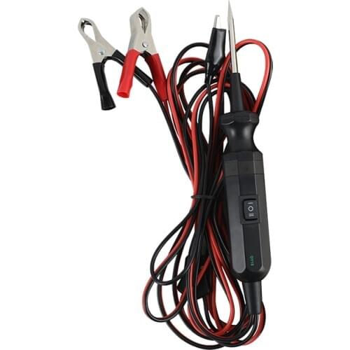 Automotive Circuit Continuity Tester 8A 6-24V DC Electrical Voltage, Power, Ground, Circuit Test kit sensor detection