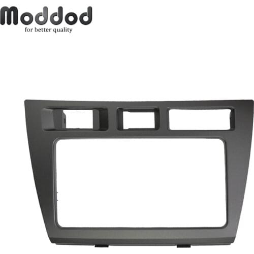 Double Din Stereo Panel for Toyota Mark II 2 fascia Radio DVD Bezel Dash Refitting Mounting Installation Trim Kit Face Frame