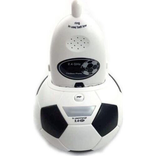 Creative Cordless Phone Telephone System 2.4 GHz with Page, Redial, Pause, Talk, Scan, Home Office Wireless Fixed Telephone