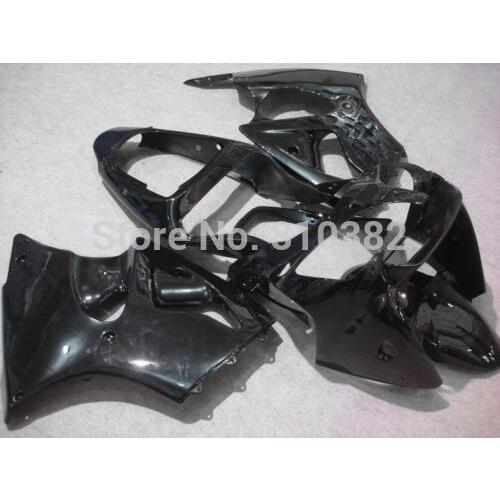Motorcycle Fairing kit for KAWASAKI Ninja ZX6R 00 01 02 ZX6R 636 2000 2001 2002 All gloss black Fairings set +gifts SL68