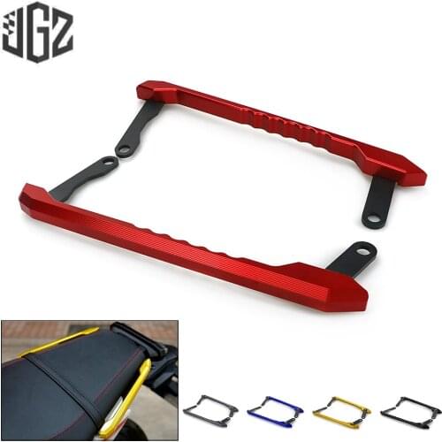 Motorcycle CNC Rear Passenger Handgrips Safety Armrest Handles Handrails for YAMAHA MT09 FZ09 XSR900 2013 2014 2015 2016 2017