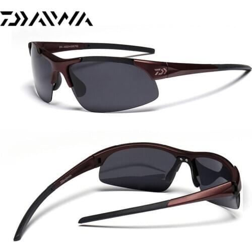 Daiwa Mens Polarized Sports Glasses Cycling Fishing Glasses Flying Fisherman Polarized Sunglasses