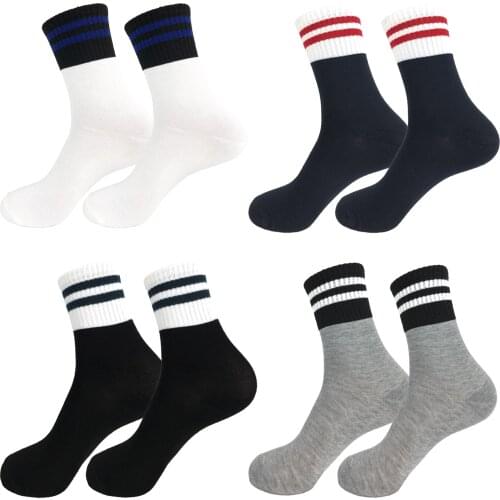 Mens tennis socks. Cotton 6 Pack. Autumn-winter-spring. Unique size. Chachax Store