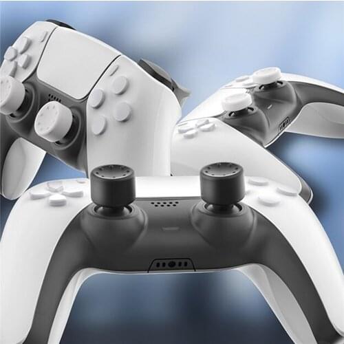 Soft Silicone Handle Rocker Cap 7MM/11MM/14MM Heightened Joystick Button Cover Cap for Sony PS5 Game Console Accessories