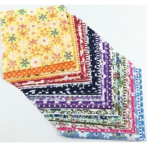 Booksew 30 Pcs/Lot 10cmx10cm Randomly Tecidos Charm Packs No Repeat Tissue Telas De Algodon Para Patchwork 100% Cotton Fabric