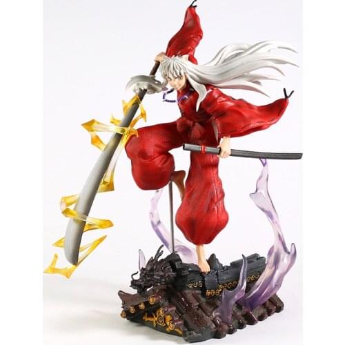 Inuyasha PVC Figure Toy Collection Model Statue 35cm