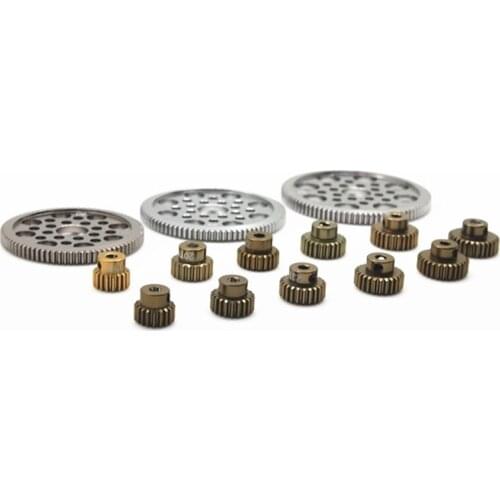 48P Spur Gear 92T 85T 80T Pinion 18T 19T 20T 21T 22T 23T 24T 25T 26T 27T 28T Motor Gears for 1/10 Sakura D3 CS S XIS XI