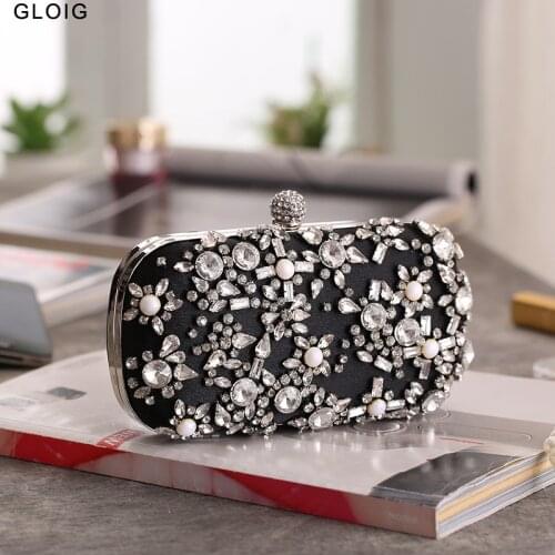 Womens Clutch Bag Apricot Pearl Evening Clutch Purse Luxury Women Handbag Handmade Wedding Party Shoulder Bag