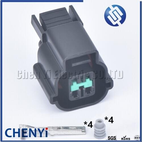 1 set 4 pin waterproof sensor plug female auto connector electrical socket sensor controller auto wire harness cable connector