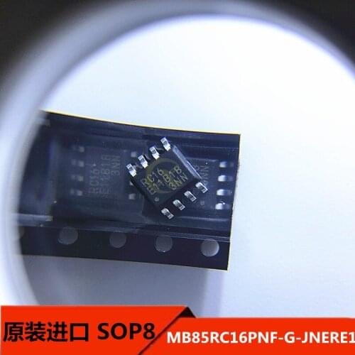 10PCS MB85RC16PNF-G-JNERE1 SOP8 FRAM memory original product screen printing RC16 I2C interface