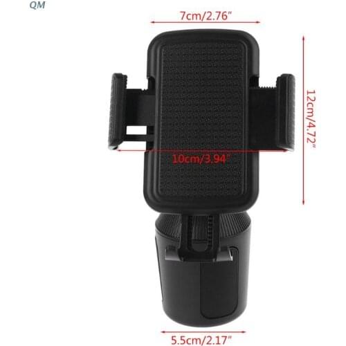 13MF Universal Adjustable Cup Holder Car Mount Bracket Stand Cradle for Cell Mobile Phone Smartphone GPS