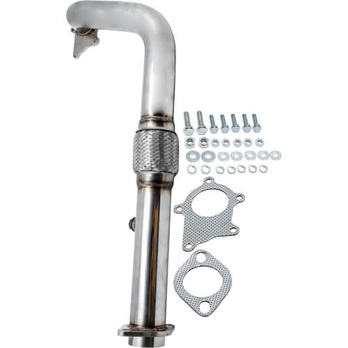 3" Downpipe Passenger Side For Honda Civic B-Series 1989-1994 T3/T4-5 Bolt Turbo Flange