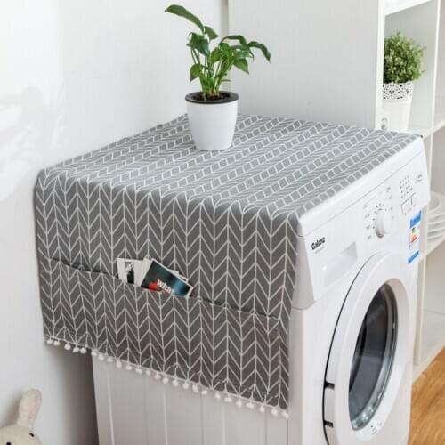 Basedidea Washing Machine Cover Household Refrigerator Dust Cover Kitchen Electric appliance Cleaning Dustproof Cover