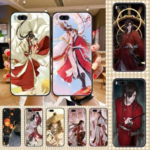 Tian Guan Ci Fu Phone case For Xiaomi Mi Max Note 3 A2 A3 8 9 9T 10 Lite Pro Ultra black pretty prime trend coque luxury bumper