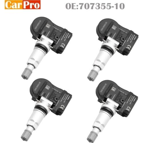 4 Pieces Tire Pressure Sensor TPMS 70735510 36106881890 36106856209 6855539 for BMW F20 F21 F22 F23 F30 F31 F34 F45 F46 F80 F87